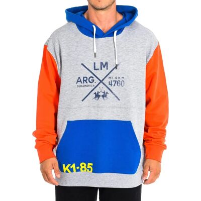 La Martina Heren Hoodie Tyf310-Fp538 - Grijs La Martina Heren Hoodie Tyf310-Fp538 - Grijs