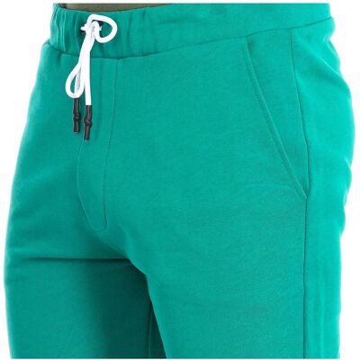 La Martina Tmb003-Fp221 Groene Katoenen Sportshorts - Sports Shorts La Martina Tmb003-Fp221 Groene Katoenen Sportshorts - Sports Shorts