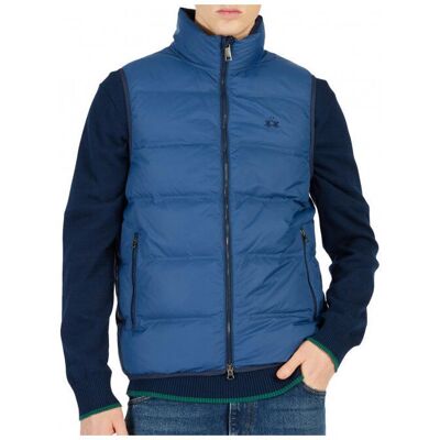 Gilet outdoor La Martina Nylon Bleu - Gilet Gilet outdoor La Martina Nylon Bleu - Gilet