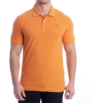 La Martina Herren Kurzarm Poloshirt YMP002-PK001 Orange La Martina Herren Kurzarm Poloshirt YMP002-PK001 Orange