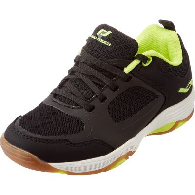PRO TOUCH Kinder Volleyballschuhe Rebel IV J - Schwarz/Gelb - Hallenschuhe PRO TOUCH Kinder Volleyballschuhe Rebel IV J - Schwarz/Gelb - Hallenschuhe