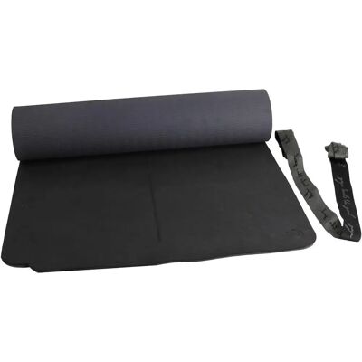 Energetics Tappetino Yoga Nero - Senza PVC, 6mm, 180x61cm Energetics Tappetino Yoga Nero - Senza PVC, 6mm, 180x61cm