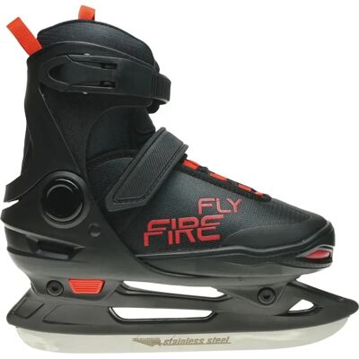 Chaussures de hockey sur glace pour enfants FIREFLY - Alpha Soft III - Ajustables - Noir - Type B Chaussures de hockey sur glace pour enfants FIREFLY - Alpha Soft III - Ajustables - Noir - Type B