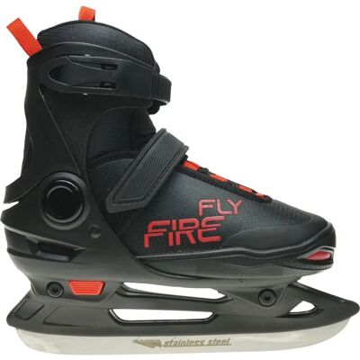 FIREFLY Alpha Soft III ADJ B Patines de hockey - Unisex - Negro/Rojo - 37 FIREFLY Alpha Soft III ADJ B Patines de hockey - Unisex - Negro/Rojo - 37