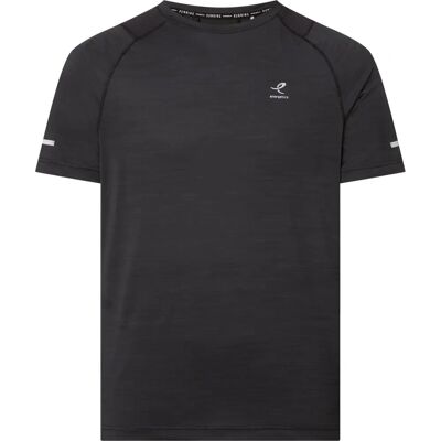 ENERGETICS Ailo SS M Melange/Czarny/Czarny - T-shirt ENERGETICS Ailo SS M Melange/Czarny/Czarny - T-shirt