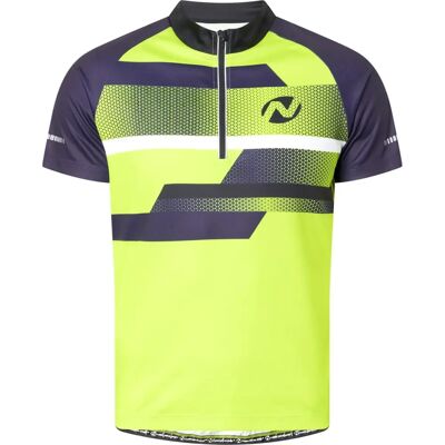 Nakamura Tiago II M Groen Lime/Navy Donker - Fietsjersey Nakamura Tiago II M Groen Lime/Navy Donker - Fietsjersey