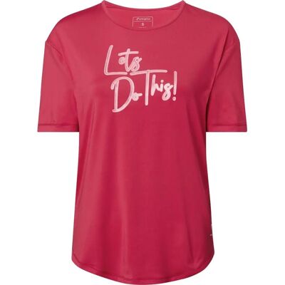 ENERGETICS Janne V W - Rosso - XL - T-Shirt ENERGETICS Janne V W - Rosso - XL - T-Shirt