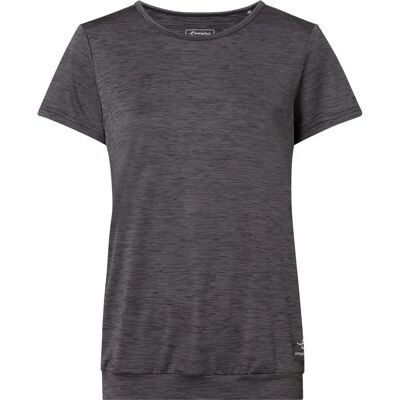 Energetics Damen Shirt Jewel SS W - Melange/Zwart/Anthra - XXL Energetics Damen Shirt Jewel SS W - Melange/Zwart/Anthra - XXL