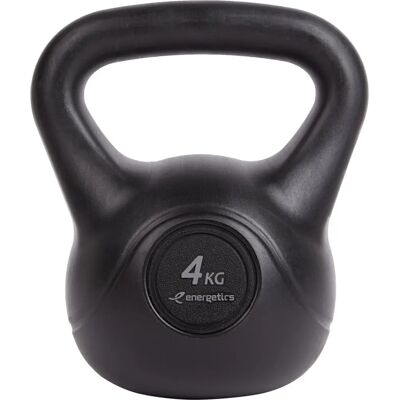 Energetics Kettlebell en Ciment - Unisexe - Noir/Gris - Équipement de Fitness Energetics Kettlebell en Ciment - Unisexe - Noir/Gris - Équipement de Fitness