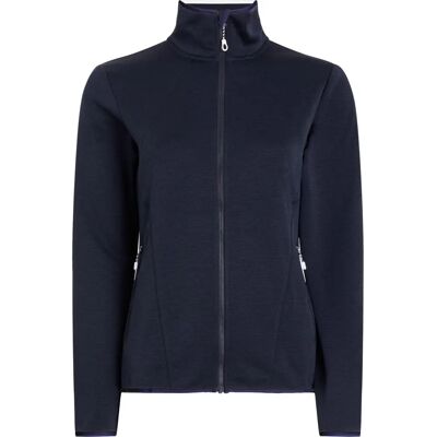McKINLEY Damen Roto II Fleecejacke - Melange/Navy Outdoor Jacke McKINLEY Damen Roto II Fleecejacke - Melange/Navy Outdoor Jacke