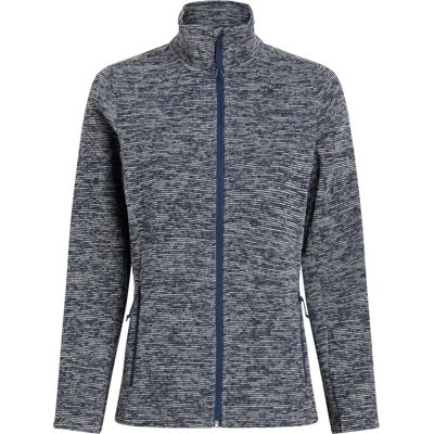 McKINLEY Damen Unterjacke Da.-Fleece-Jacke Sammy FZ W - Gris/Navy - Veste polaire outdoor McKINLEY Damen Unterjacke Da.-Fleece-Jacke Sammy FZ W - Gris/Navy - Veste polaire outdoor
