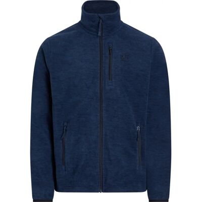 McKINLEY Herren Melange/Navy Fleece Jacket - Outdoor Fleece Jacket McKINLEY Herren Melange/Navy Fleece Jacket - Outdoor Fleece Jacket