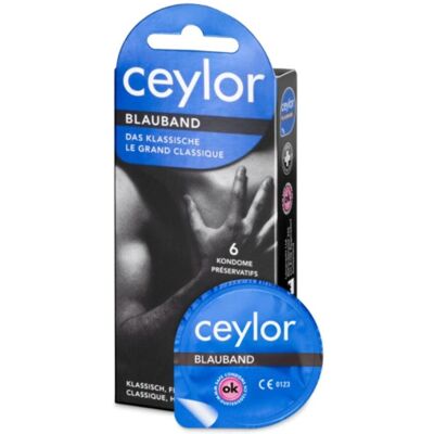 Ceylor Blauband Preservativi in lattice - 6 pezzi Ceylor Blauband Preservativi in lattice - 6 pezzi