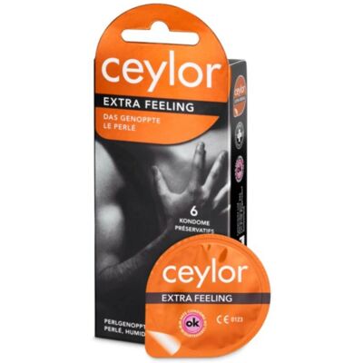 Preservativi in lattice Ceylor Extra Feeling - 6 pezzi Preservativi in lattice Ceylor Extra Feeling - 6 pezzi