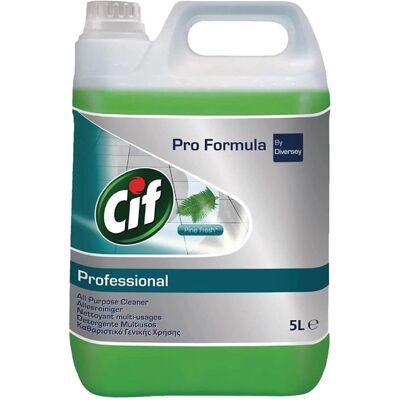 Cif Professional Pine Fresh All-Purpose Cleaner - Concentrate - 5L Cif Professional Pine Fresh All-Purpose Cleaner - Concentrate - 5L