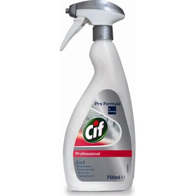 Cif Nettoyant - Détartrant & Sanitaires - 750ml - Publicité Cif Nettoyant - Détartrant & Sanitaires - 750ml - Publicité