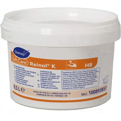 Diversey Hand washing paste softcare Reinol-K, 500 ml Diversey Hand washing paste softcare Reinol-K, 500 ml