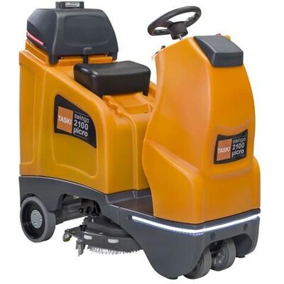 Taski - Swingo 2100μicro - 55 cm - Balayeuse-sécheuse de sols - Publicité Taski - Swingo 2100μicro - 55 cm - Balayeuse-sécheuse de sols - Publicité
