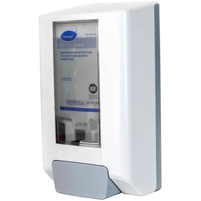 Dispensador de jabón de manos blanco - Manual - 1.3L - Higiene de manos Dispensador de jabón de manos blanco - Manual - 1.3L - Higiene de manos