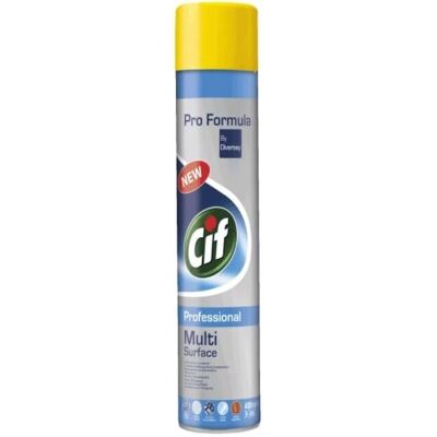 Cif Professional Wood Furniture Polish - 400ml - Pack of 6 Cif Professional Wood Furniture Polish - 400ml - Pack of 6