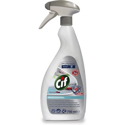 Cif Professionell Alcohol Plus Desinfektionsspray - 750ml Cif Professionell Alcohol Plus Desinfektionsspray - 750ml