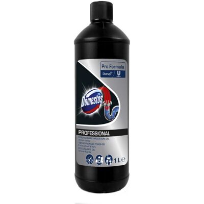 Domestos Modell - Abflussreiniger - 1L - Professionell Domestos Modell - Abflussreiniger - 1L - Professionell