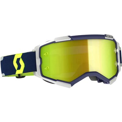 Lunettes de Motocross Scott Fury Bleu/gris - Résistantes aux impacts, Vue large, Anti-buée - Publicité Lunettes de Motocross Scott Fury Bleu/gris - Résistantes aux impacts, Vue large, Anti-buée - Publicité