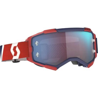Occhiali da Motocross Scott Fury Rosso/Blu - Unisex - Ampio Campo Visivo Occhiali da Motocross Scott Fury Rosso/Blu - Unisex - Ampio Campo Visivo