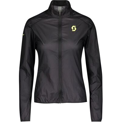 Scott Ultraleichte minimalistische Damen Pertex Quantum Windbreaker Jacke - Schwarz M Scott Ultraleichte minimalistische Damen Pertex Quantum Windbreaker Jacke - Schwarz M