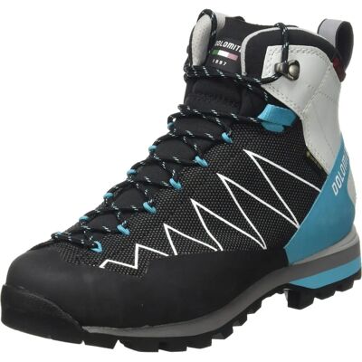 Buty trekkingowe Dolomite Crodarossa Pro GTX 2.0 wodoodporne - Czarny/Niebieski Capri Buty trekkingowe Dolomite Crodarossa Pro GTX 2.0 wodoodporne - Czarny/Niebieski Capri