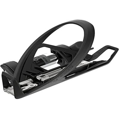 Support de Bidon VTT Syncros Noir avec Multi-outil et Pompe - Publicité Support de Bidon VTT Syncros Noir avec Multi-outil et Pompe - Publicité
