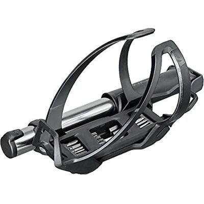 Support de bouteille Syncros iS 2.0HP avec multi-outils et pompe - Noir - Publicité Support de bouteille Syncros iS 2.0HP avec multi-outils et pompe - Noir - Publicité