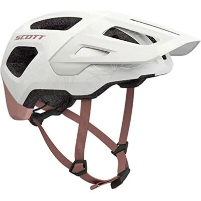 Scott Junior Argo Plus Hjelm Hvit Lyse Rosa - Sykkelhjelm Scott Junior Argo Plus Hjelm Hvit Lyse Rosa - Sykkelhjelm