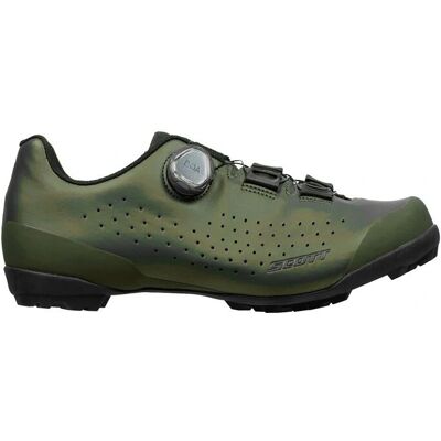 Scarpa Gravel Pro Scott - Oliva - Scarpa da ciclismo leggera Scarpa Gravel Pro Scott - Oliva - Scarpa da ciclismo leggera