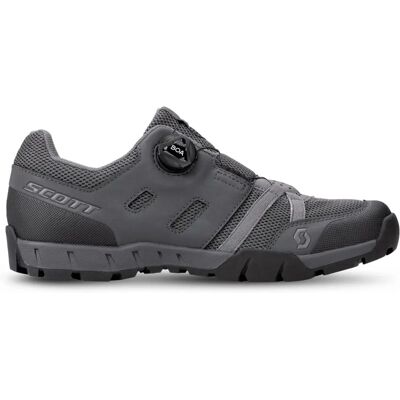 Scott Crus-R Boa Fahrradschuhe - Dunkelgrau - Schwarz - MTB Scott Crus-R Boa Fahrradschuhe - Dunkelgrau - Schwarz - MTB