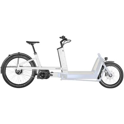 Bergamont Modèle 2022 Vélo cargo blanc - Vélo électrique cargo - Publicité Bergamont Modèle 2022 Vélo cargo blanc - Vélo électrique cargo - Publicité
