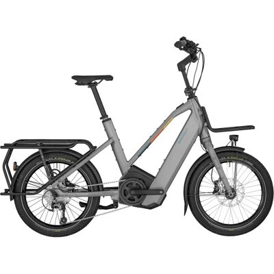 Bergamont Hans-E 2024 Bicicletta Elettrica Compatta - Unisex Grigia Bergamont Hans-E 2024 Bicicletta Elettrica Compatta - Unisex Grigia