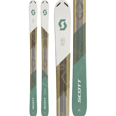 Scott Pure Mission 98ti W - Beige / Vert / Marron - Sci Scott Pure Mission 98ti W - Beige / Vert / Marron - Sci