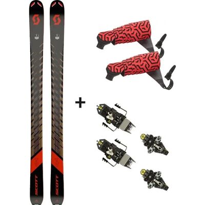 Scott Superguide 88 Ski - Antraciet - Rood - 178 cm - Ski Scott Superguide 88 Ski - Antraciet - Rood - 178 cm - Ski