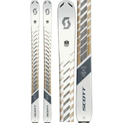 Scott Superguide 88 - Leichter Tourenski - Weiß / Grau / Braun Scott Superguide 88 - Leichter Tourenski - Weiß / Grau / Braun