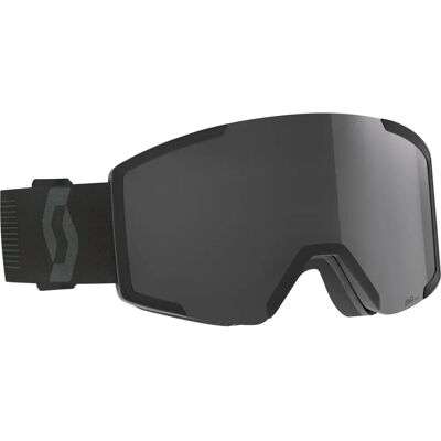 Scott Schwarze Skibrille - Zylindrisch, NoFog, Verstärkertechnik - Groß Scott Schwarze Skibrille - Zylindrisch, NoFog, Verstärkertechnik - Groß