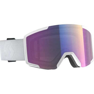 Scott Weiß Shield Brille - Maximale Sicht - Unisex - Einheitsgröße Scott Weiß Shield Brille - Maximale Sicht - Unisex - Einheitsgröße