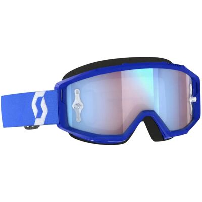 Scott Primal Goggles - Kleine Passform - Blau Chrome Works - Offroad-Ausrüstung Scott Primal Goggles - Kleine Passform - Blau Chrome Works - Offroad-Ausrüstung