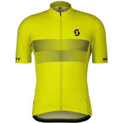 Scott RC Team 10 S Gul Kortermet Sykkeltrøye - T-Shirt Scott RC Team 10 S Gul Kortermet Sykkeltrøye - T-Shirt