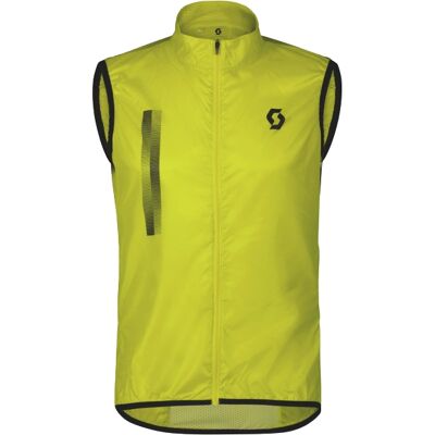Scott Herre Sulphur Gul RC Team WB Vest - Vindavvisende og Lett Scott Herre Sulphur Gul RC Team WB Vest - Vindavvisende og Lett
