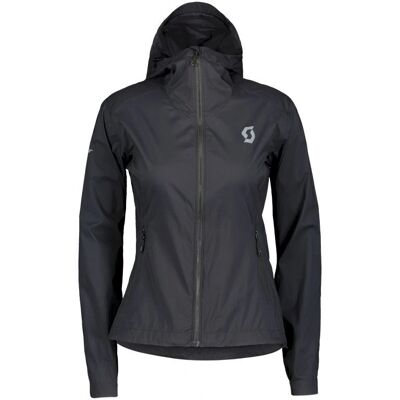 Scott Schwarze Windbreaker Jacke - Leicht, Wasserdicht, Winddicht Scott Schwarze Windbreaker Jacke - Leicht, Wasserdicht, Winddicht