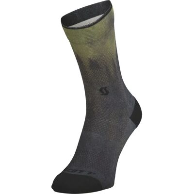 Scott Trail Tree Crew Sokker - Grønn/Svart - Unisex - EU 36-38 Scott Trail Tree Crew Sokker - Grønn/Svart - Unisex - EU 36-38