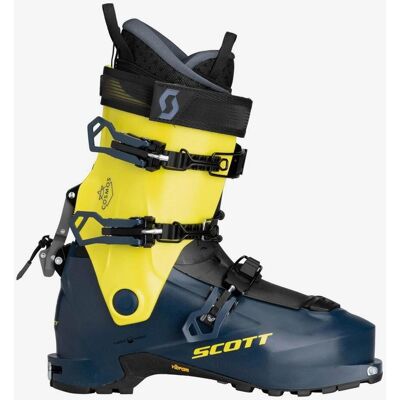 Botas de esquí Scott Cosmos - Versátiles para travesía, Azul / Amarillo, 42 Botas de esquí Scott Cosmos - Versátiles para travesía, Azul / Amarillo, 42