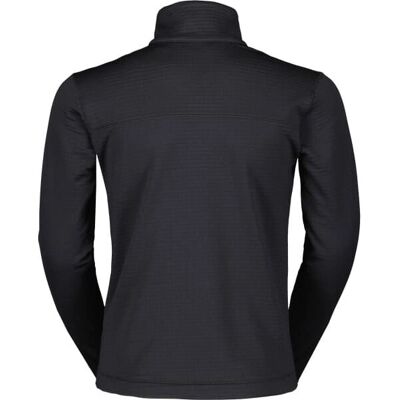 Scott Svart Midlayer - Bekväm återvunnen fleece Scott Svart Midlayer - Bekväm återvunnen fleece