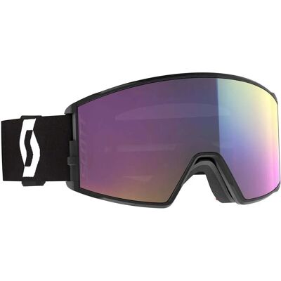 Gafas de esquí Scott React Mineral Negro/Blanco/Enhancer Teal Chrome Gafas de esquí Scott React Mineral Negro/Blanco/Enhancer Teal Chrome